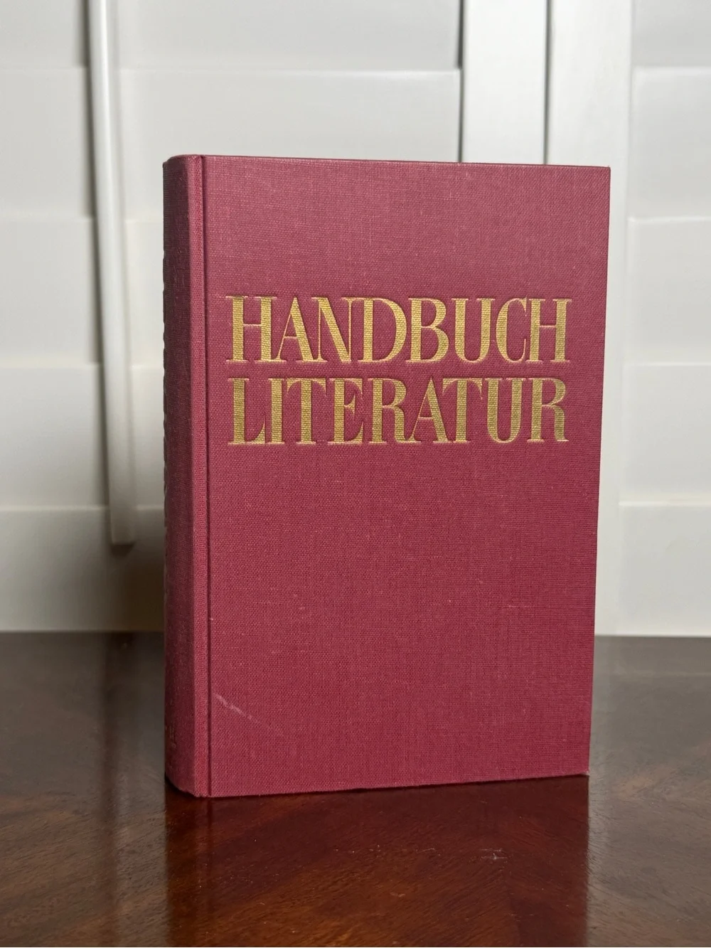 Vintage 1964 Handbuch literatur German literature reference book hardcover